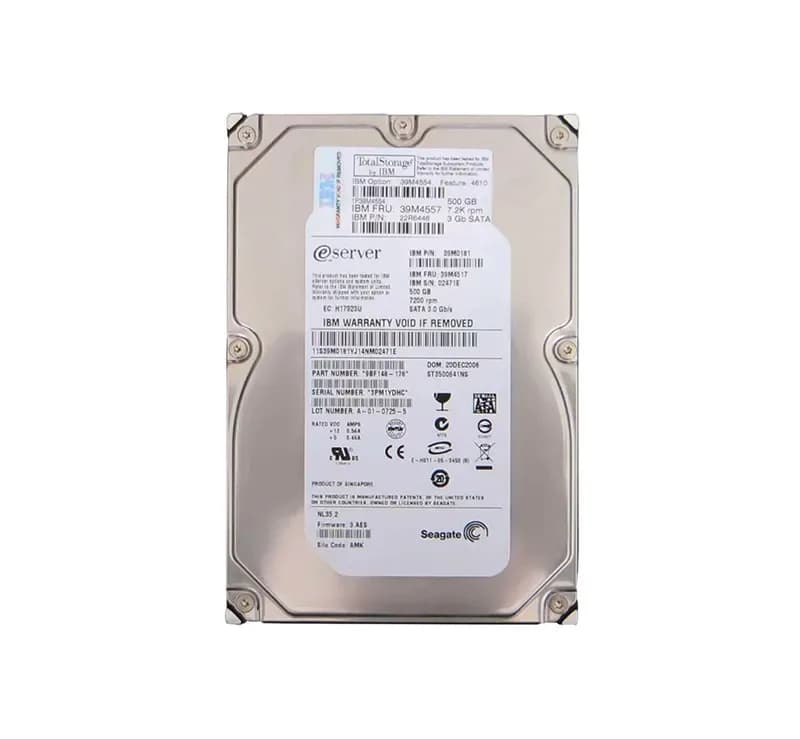IBM 39M4554 500GB 3Gb/s SATA