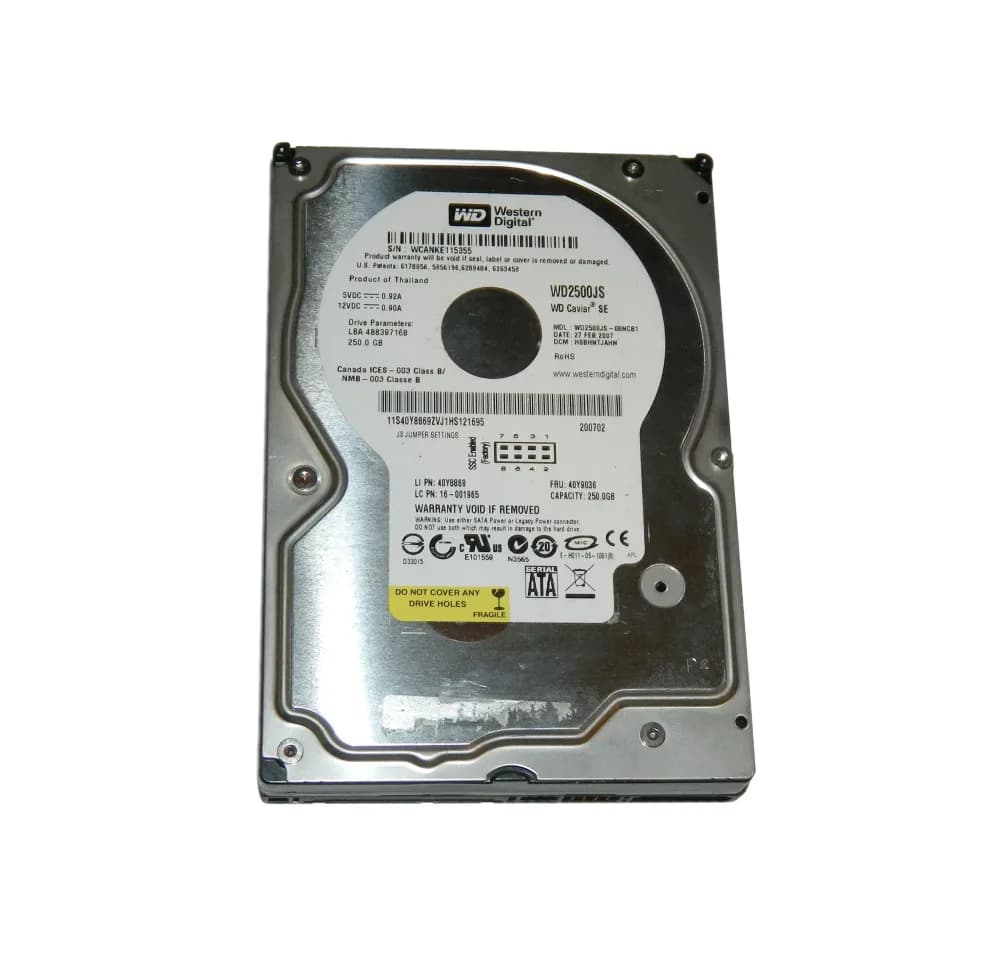 IBM 40Y9036 250GB 3Gb/s SATA
