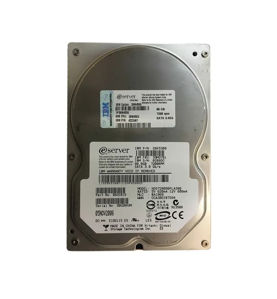 IBM 42C0461 80GB 3Gb/s SATA
