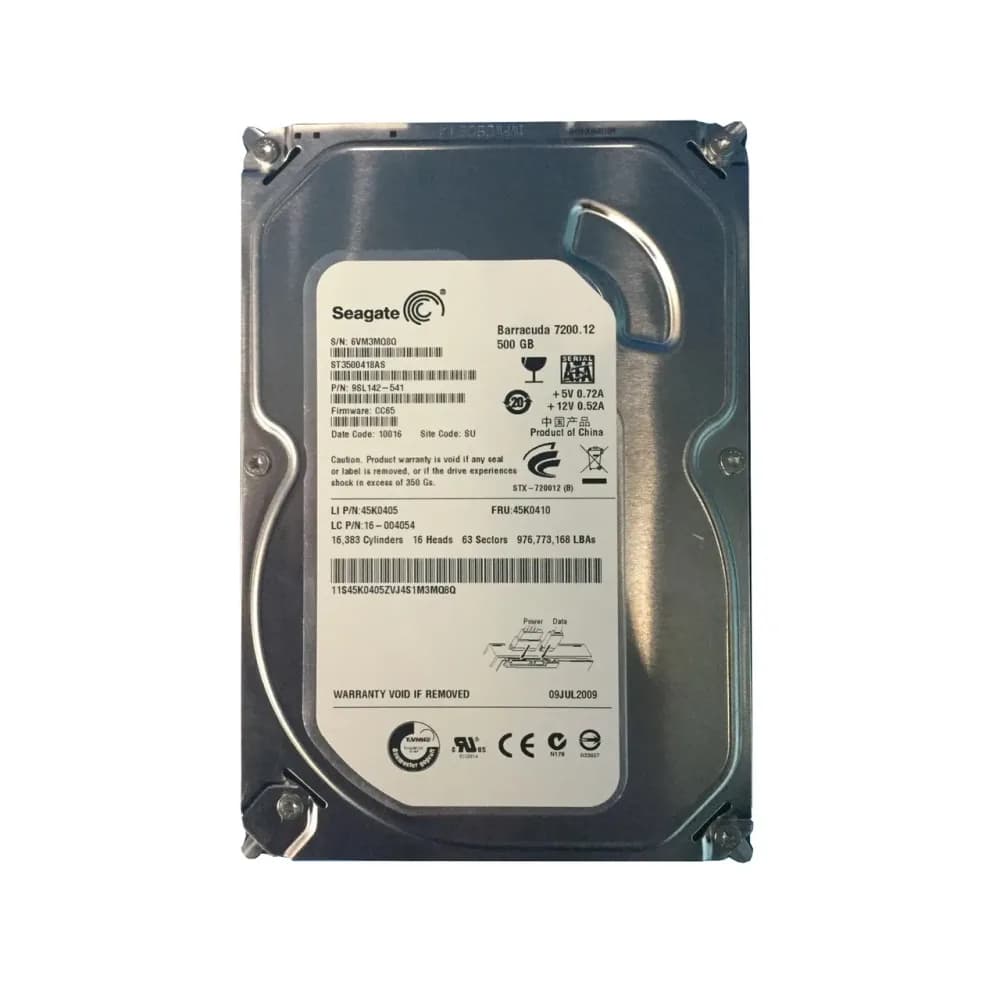 Lenovo 45K0405 500GB 3Gb/s SATA