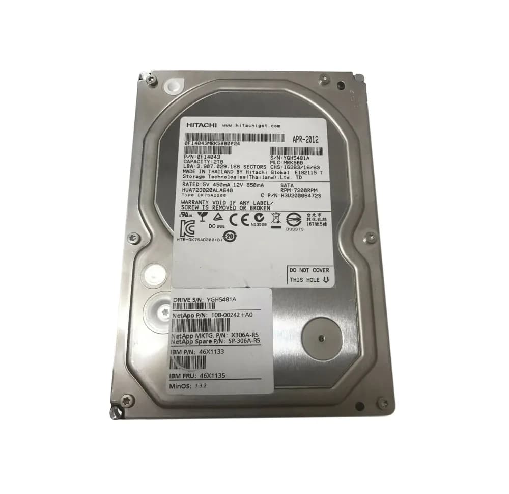 IBM 46X1135 2TB 3Gb/s SATA