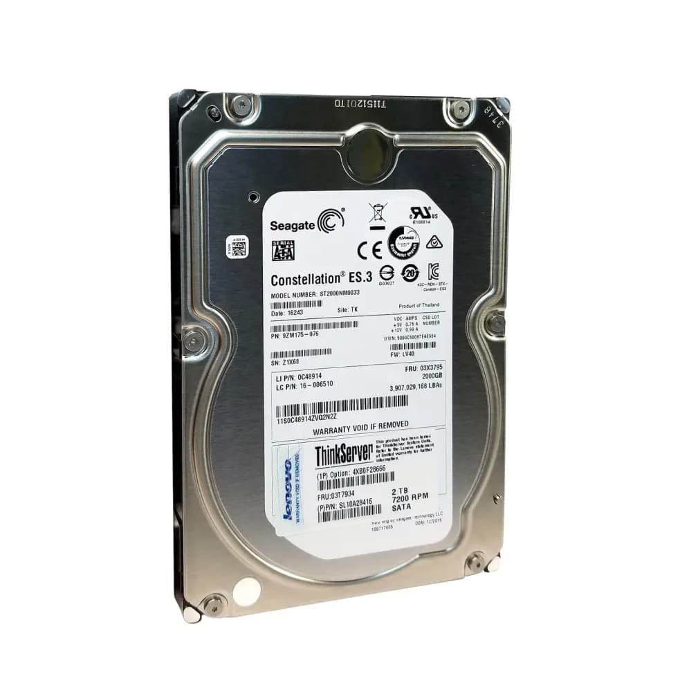 Lenovo 4XB0F28666 2TB 6Gb/s SATA