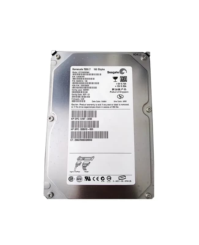 HPE 5187-3493 160GB 3Gb/s SATA