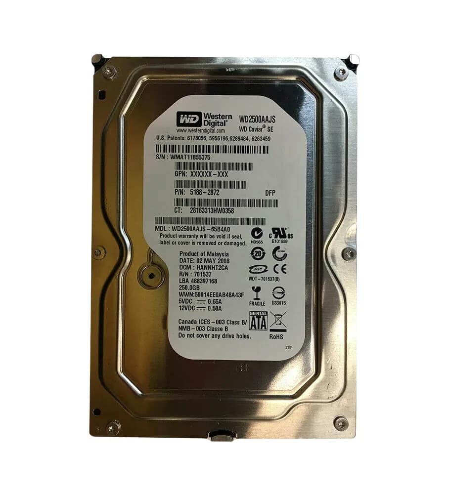 HPE 5188-2872 250GB 3Gb/s SATA