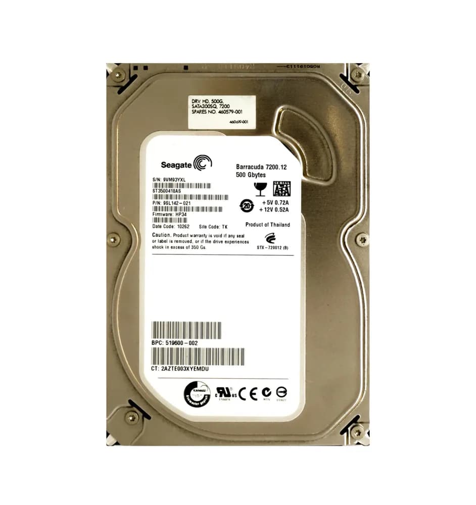 HPE 519600-002 500GB 3Gb/s SATA