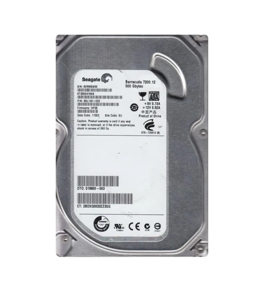 HPE 519600-003 500GB 3Gb/s SATA