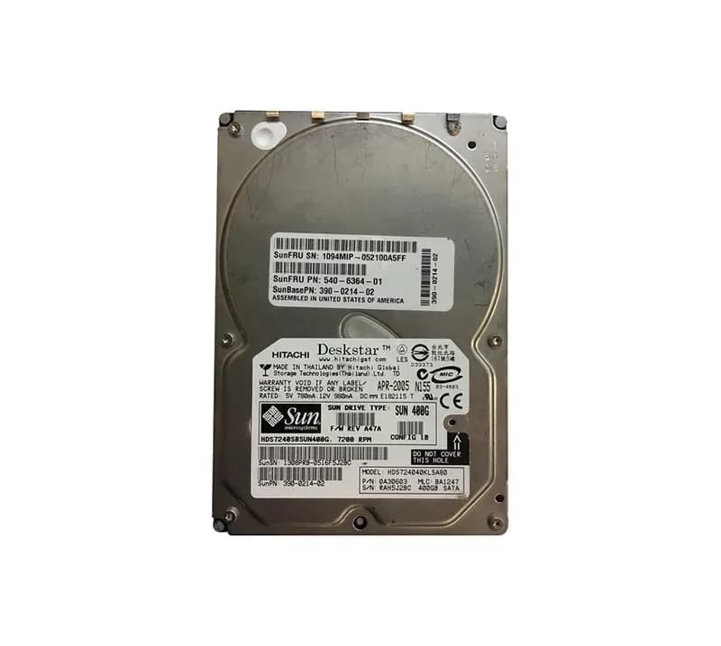 Sun 540-6364-01 400GB 1.5Gb/s SATA