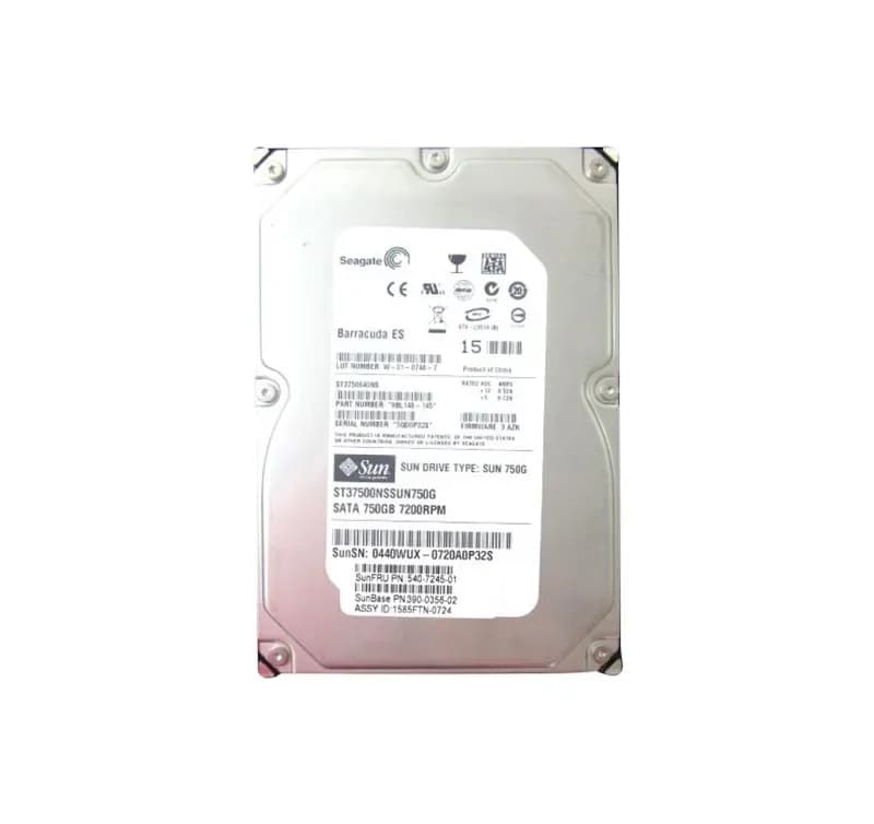 Sun 540-7245 750GB 3Gb/s SATA