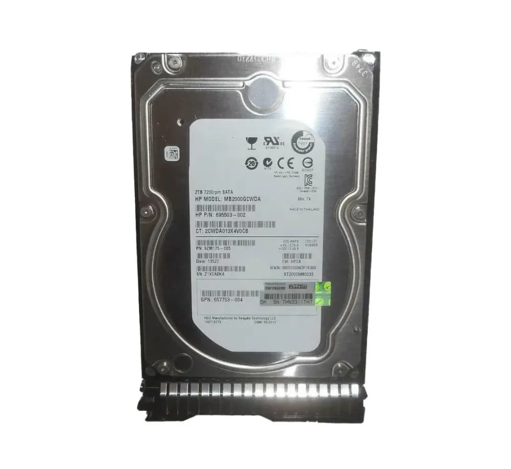 HPE 657753-004 2TB 6Gb/s SATA