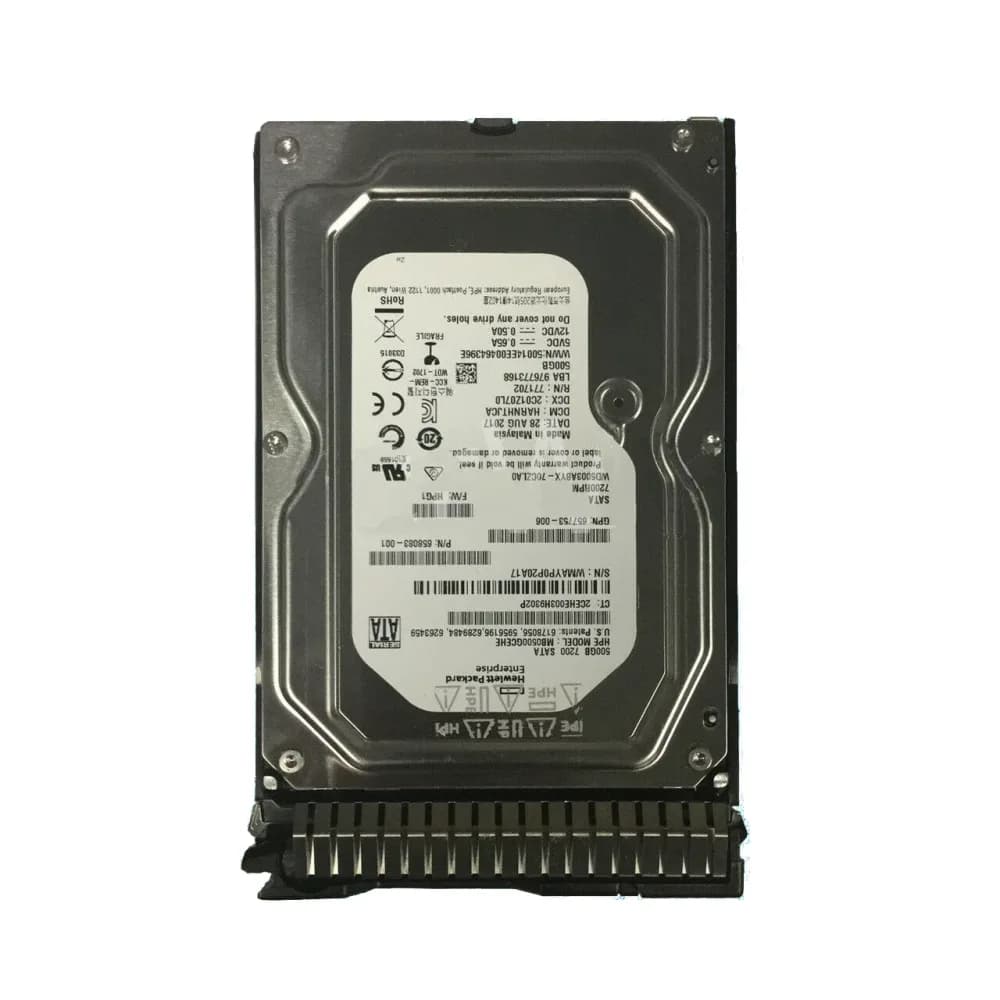 HPE 657753-006B 500GB 6Gb/s SATA