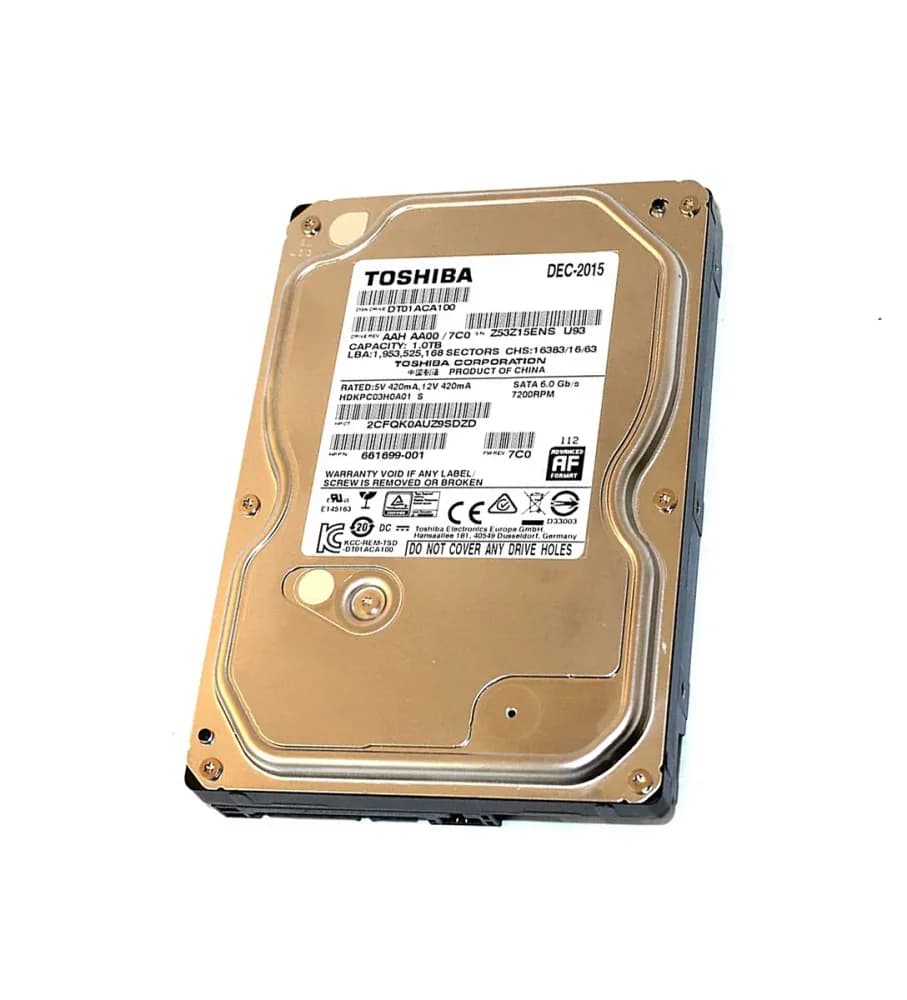 HPE 661699-001 1TB 6Gb/s SATA