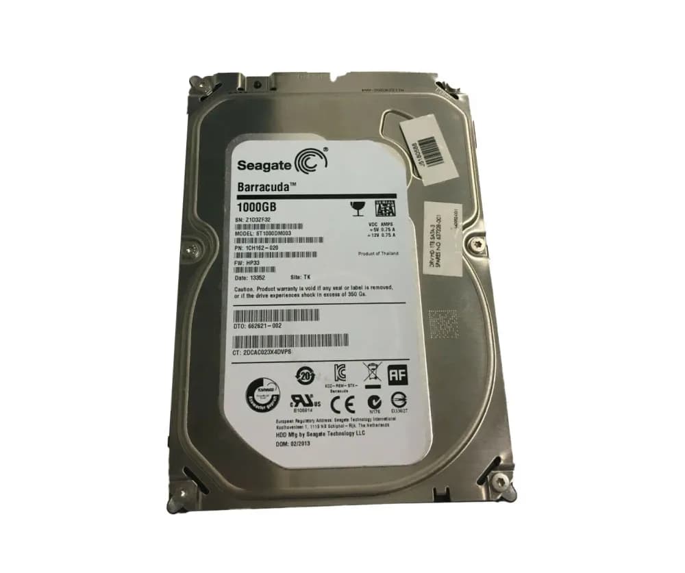 HPE 662621-002 1TB 6Gb/s SATA
