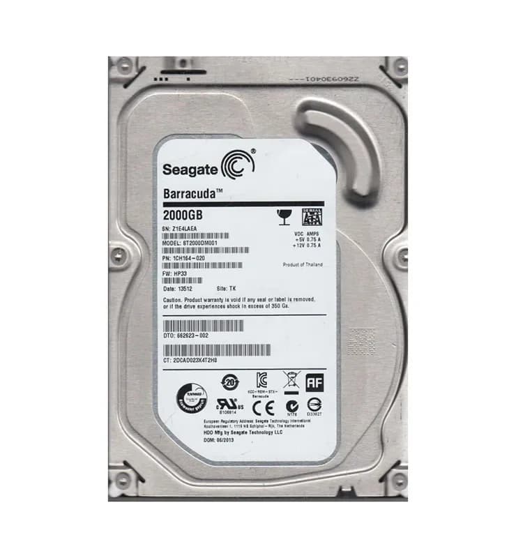 HPE 662623-002 2TB 6Gb/s SATA