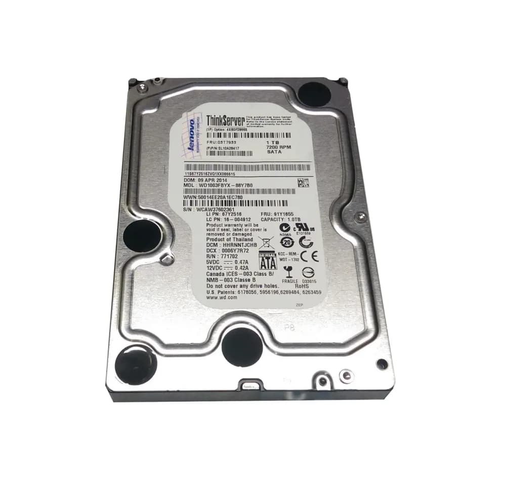 Lenovo 67Y2516 1TB 3Gb/s SATA