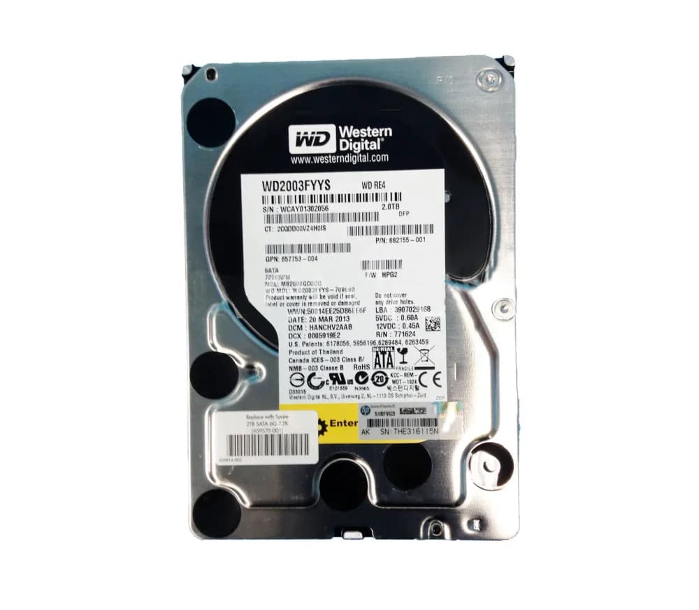 HPE 682155-001 2TB 6Gb/s SATA