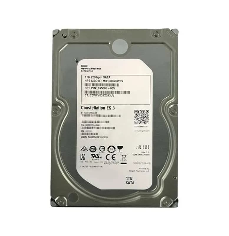 HPE 695503-005 1TB 6Gb/s SATA
