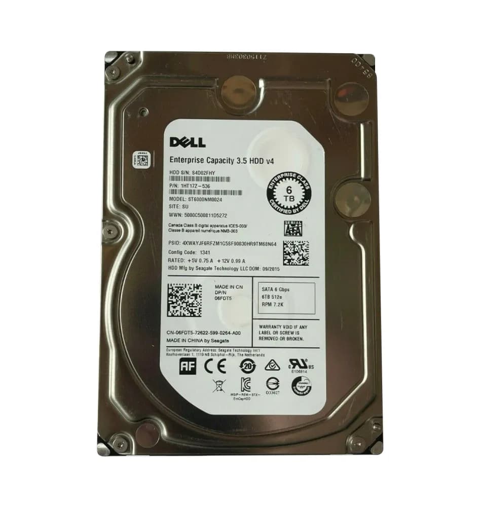 Dell 6FDT5 5TB 6Gb/s SATA