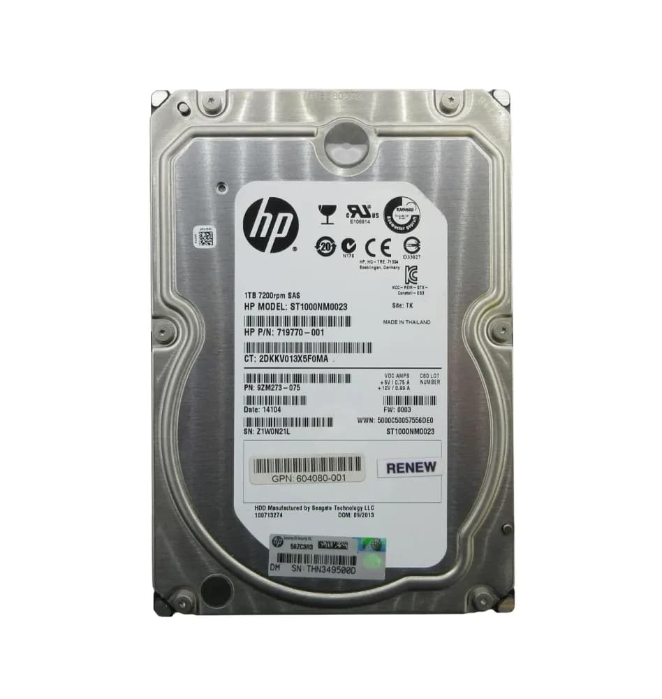 HPE 719770-001 1TB 6Gb/s SATA