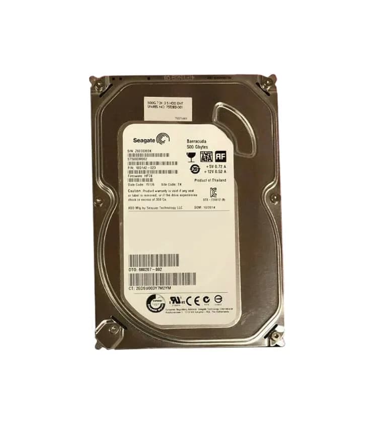 HPE 751283-001 500GB 6Gb/s SATA