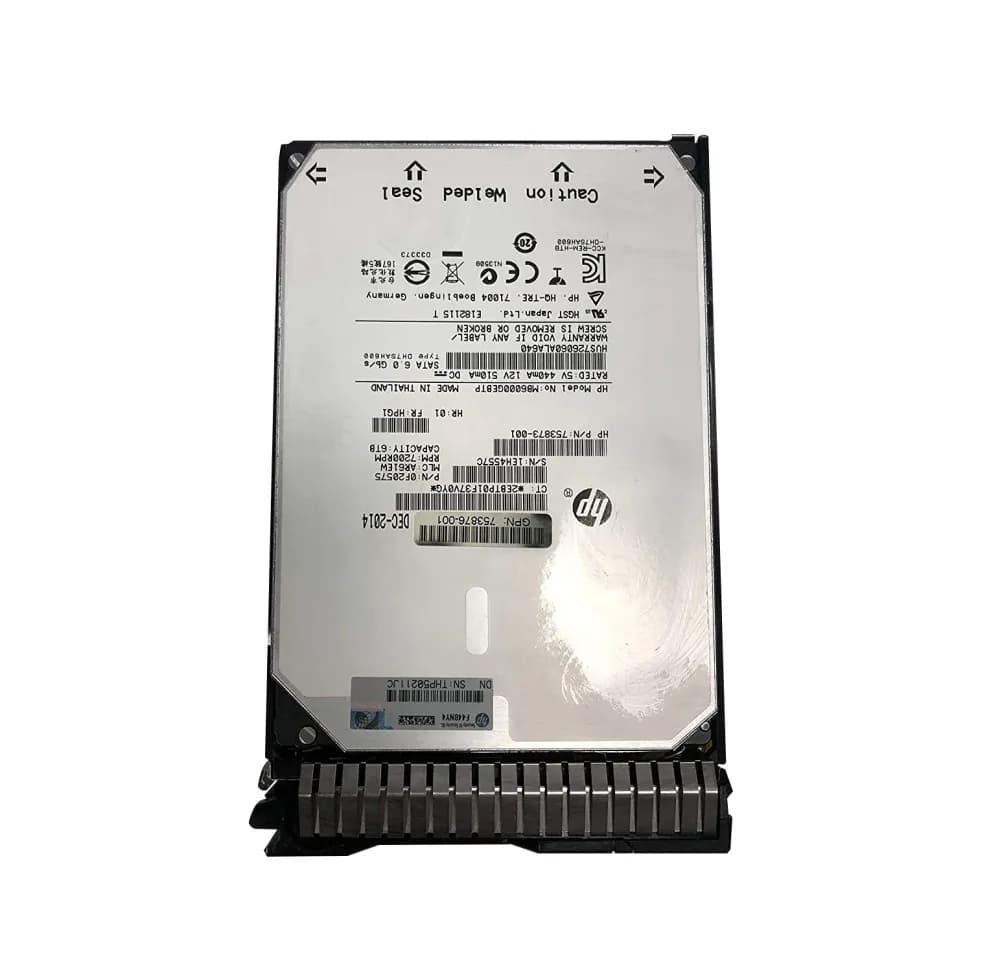 HPE 753876-001 6TB 6Gb/s SATA