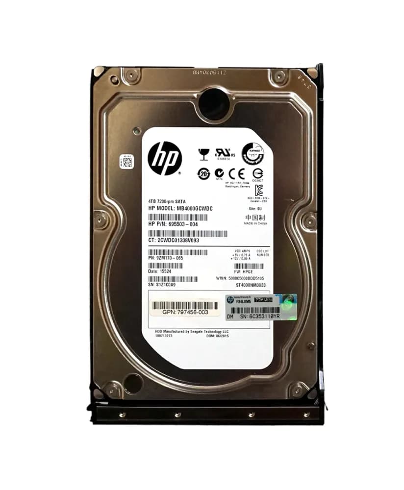 HPE 797456-003 4TB 6Gb/s SATA