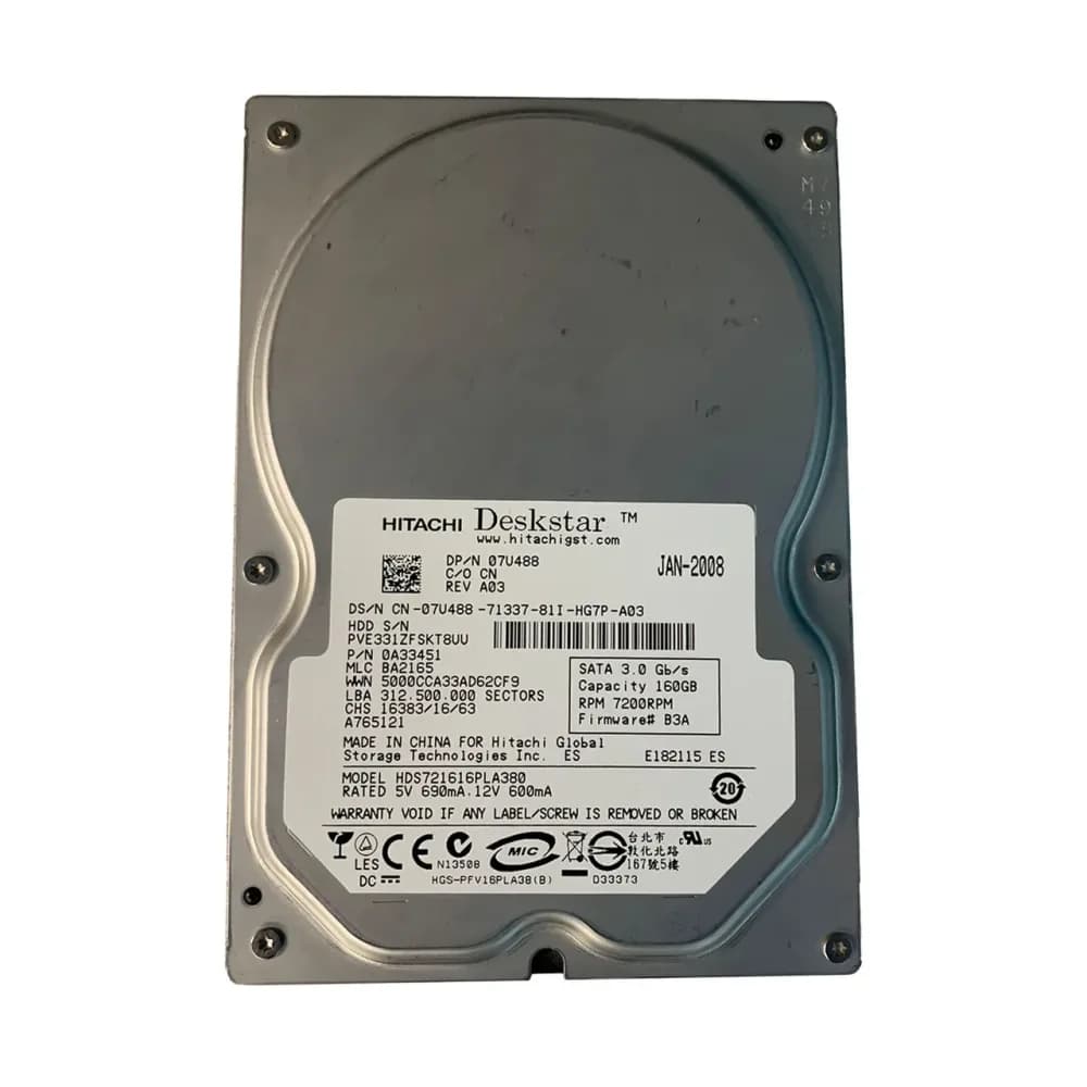 Dell 7U488 160GB 3Gb/s SATA