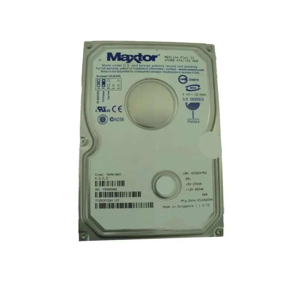 Maxtor 7Y250P0 250GB IDE Ultra ATA/133 (ATA-7)
