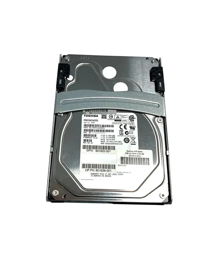 HPE 801638-001 2TB 6Gb/s SATA