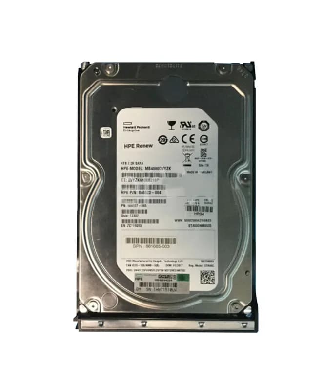 HPE 861685-003 4TB 6Gb/s SATA