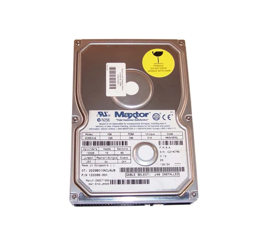 Maxtor 90650U2 6.5GB IDE Ultra ATA/66 (ATA-5)