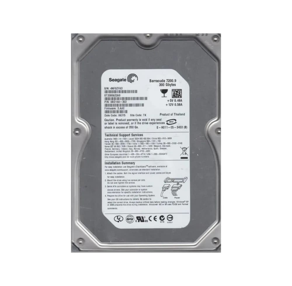 Seagate 9BD144-303 300GB 3Gb/s SATA