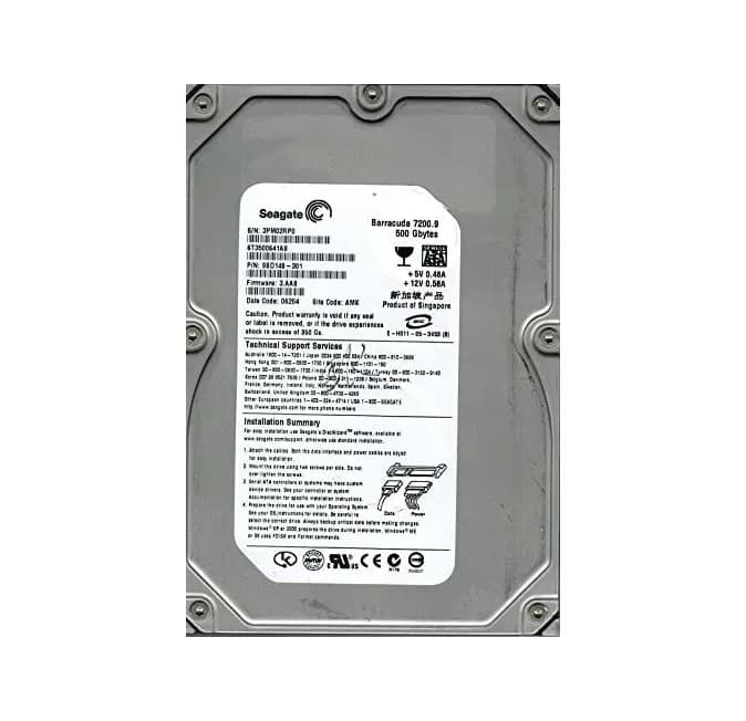 Seagate 9BD148-301 500GB 3Gb/s SATA