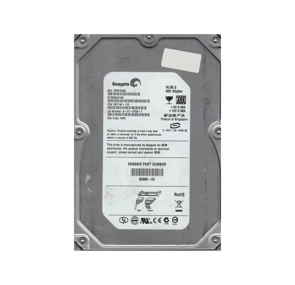 Seagate 9BF148-110 500GB 3Gb/s SATA