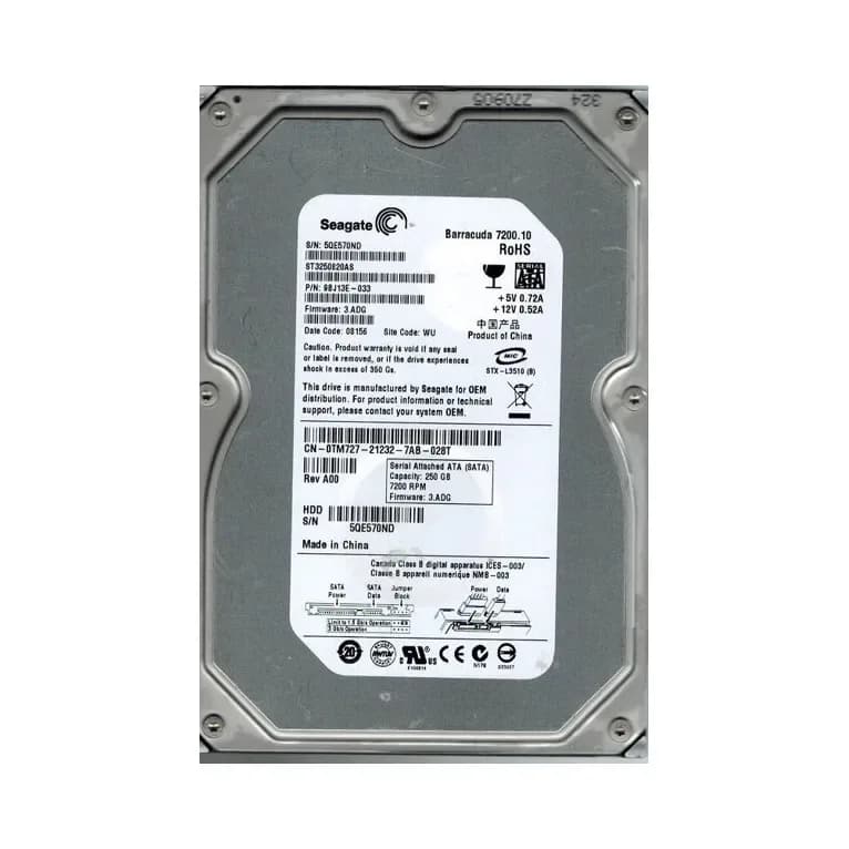 Seagate 9BJ13E-033 250GB 3Gb/s SATA