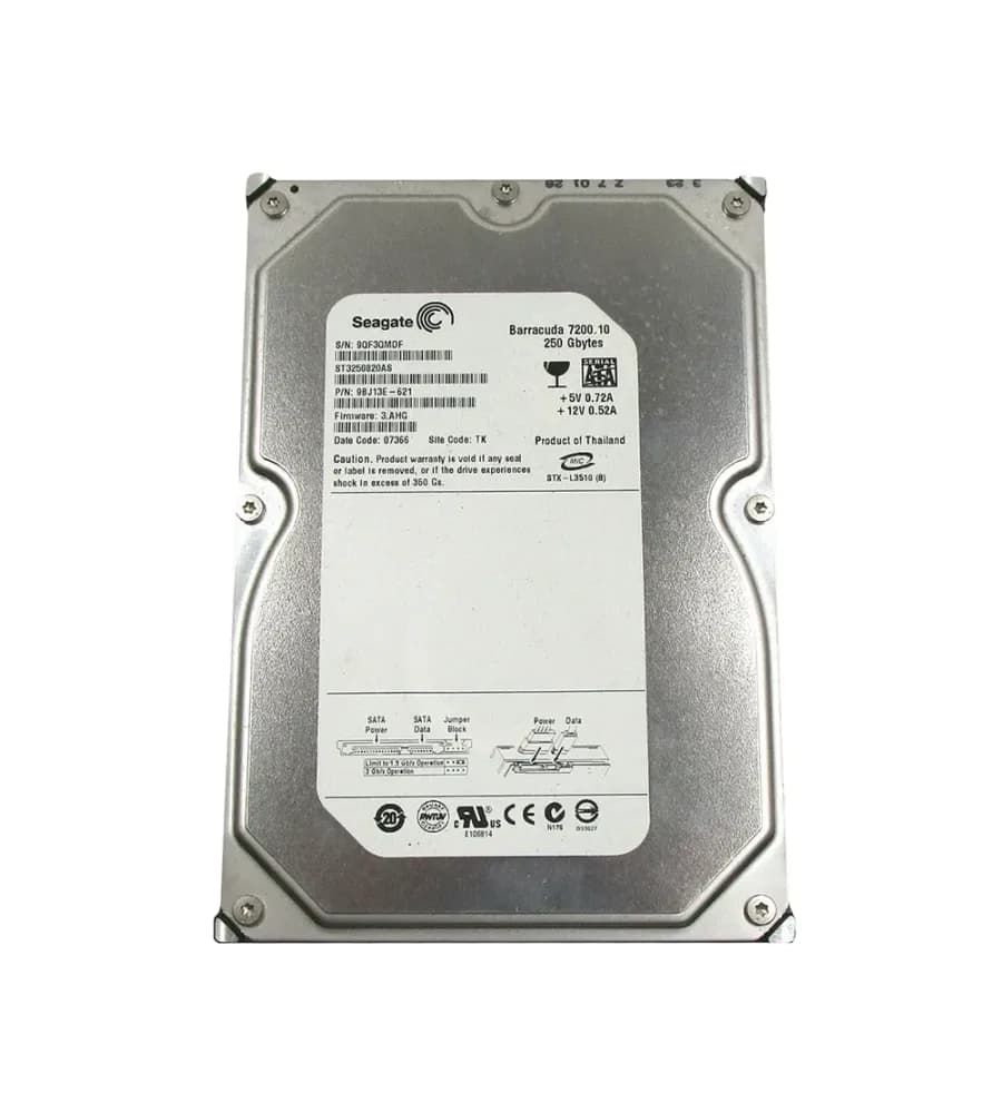 Seagate 9BJ13E-621 250GB 3Gb/s SATA