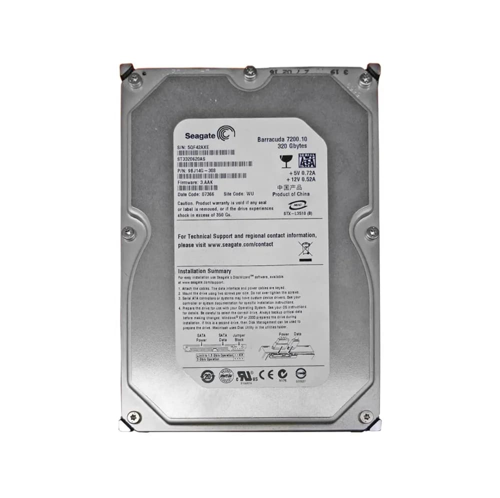 Seagate 9BJ14G-308 320GB 3Gb/s SATA