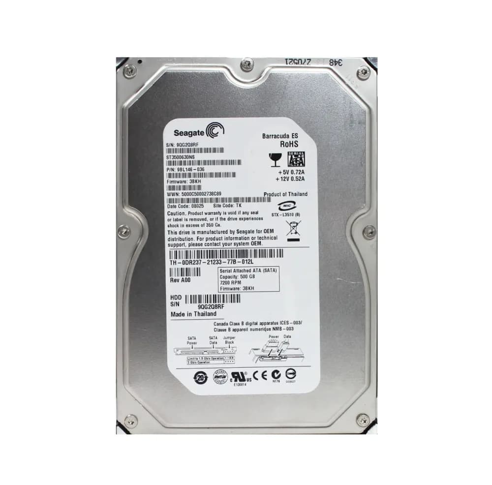 Seagate 9BL146-036 500GB 3Gb/s SATA