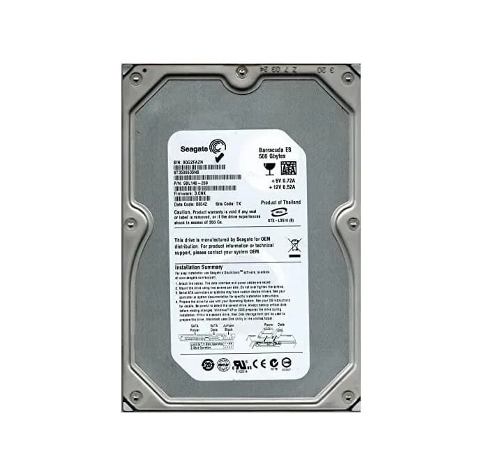 Seagate 9BL146-269 500GB 3Gb/s SATA