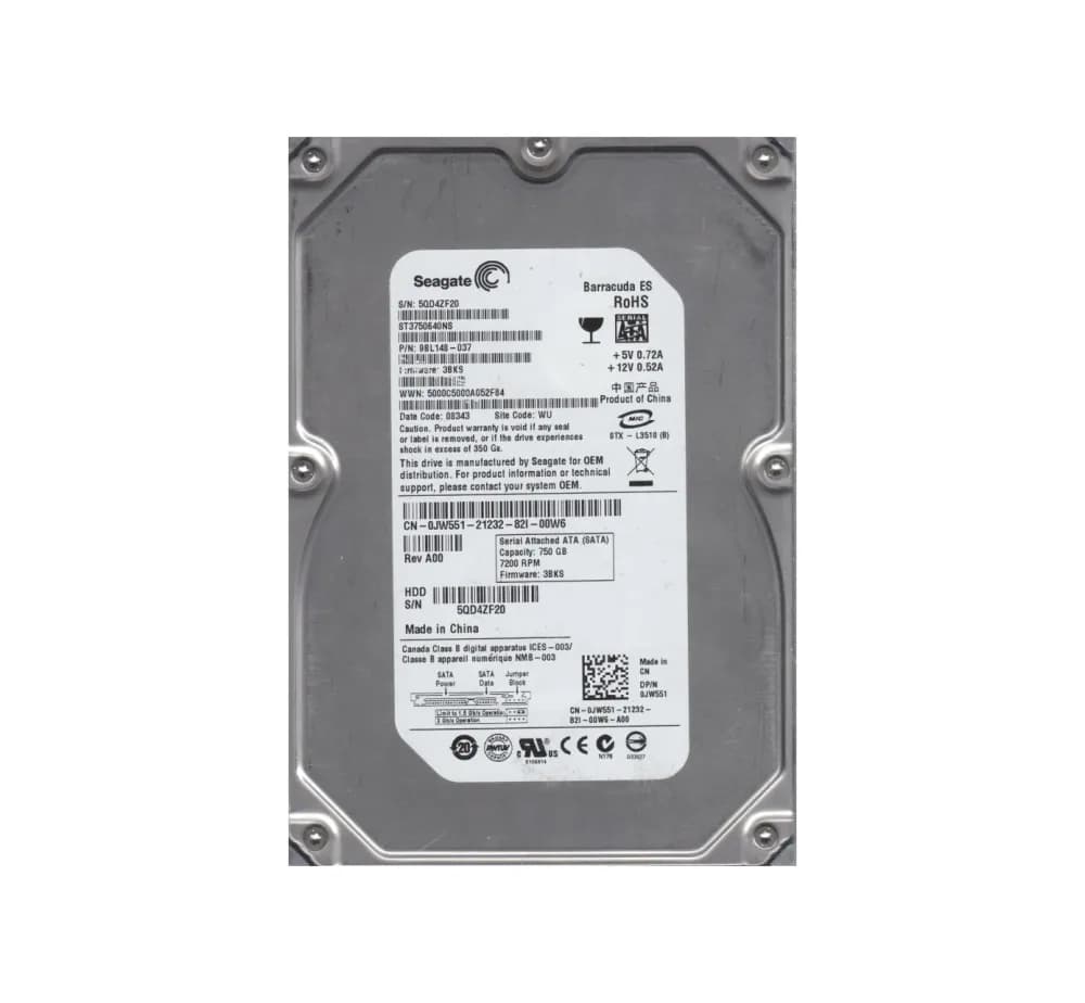 Seagate 9BL148-037 750GB 3Gb/s SATA