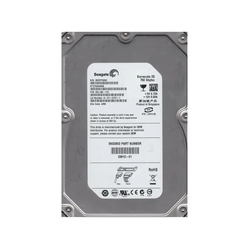 Seagate 9BL148-110 750GB 3Gb/s SATA