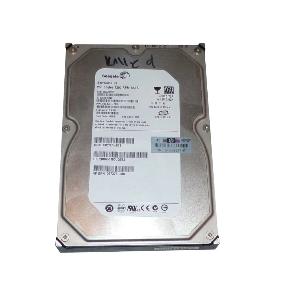 Seagate 9BL14E-783 250GB 3Gb/s SATA