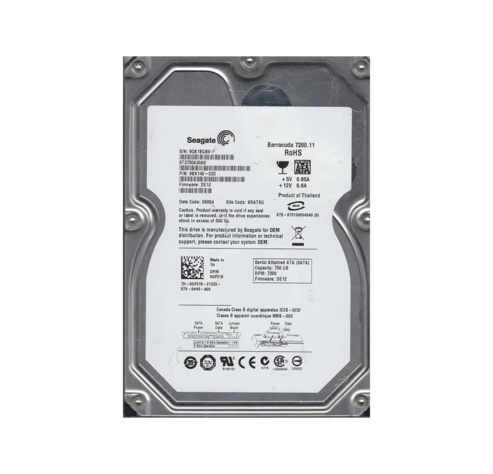 Seagate 9BX146-033 750GB 3Gb/s SATA
