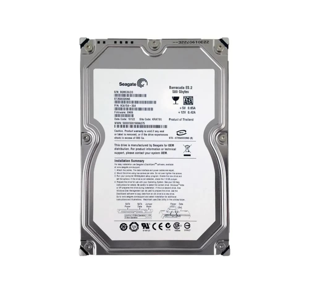 Seagate 9CA154-304 500GB 3Gb/s SATA