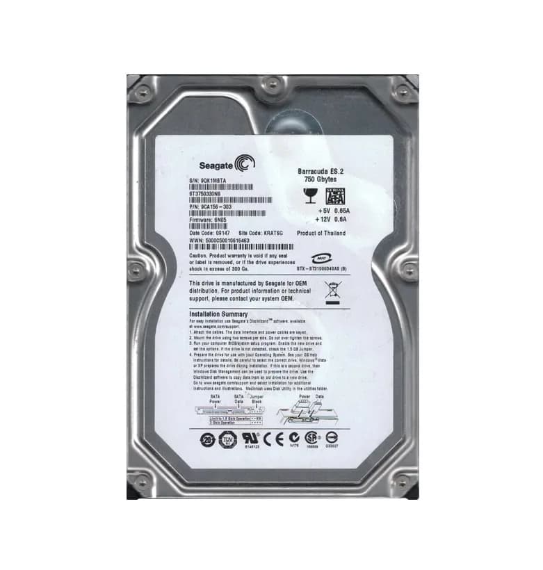 Seagate 9CA156-303 750GB 3Gb/s SATA