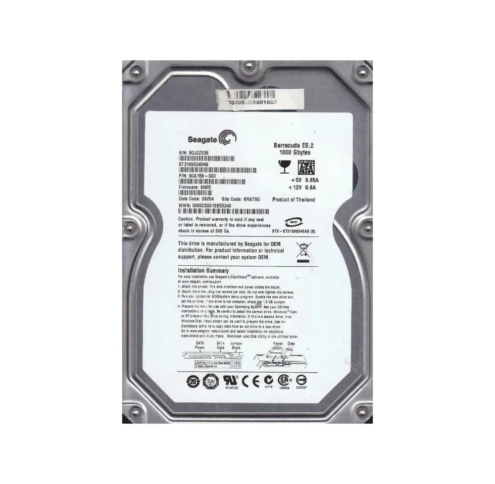 Seagate 9CA158-303 1TB 3Gb/s SATA