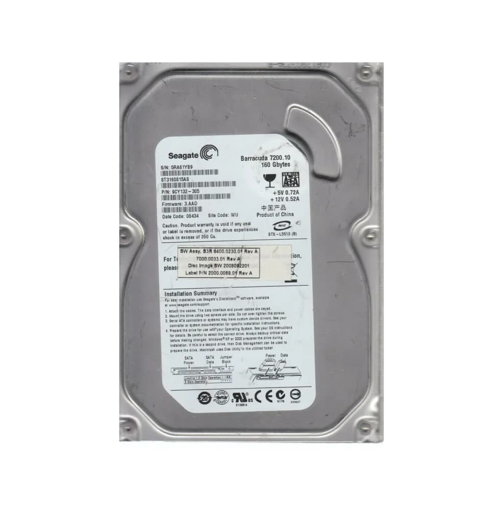 Seagate 9CY132-305 160GB 3Gb/s SATA