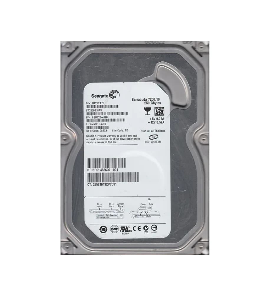 Seagate 9EU132-020 250GB 3Gb/s SATA
