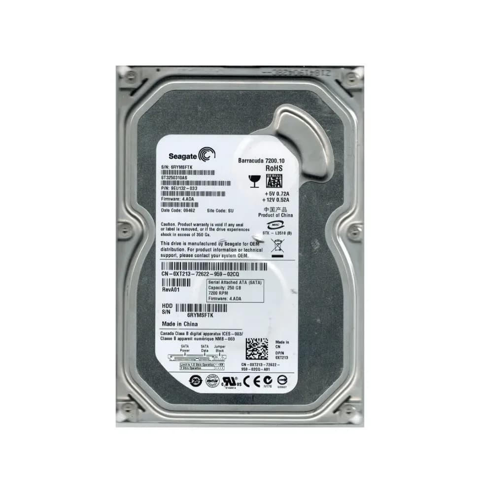 Seagate 9EU132-033 250GB 3Gb/s SATA