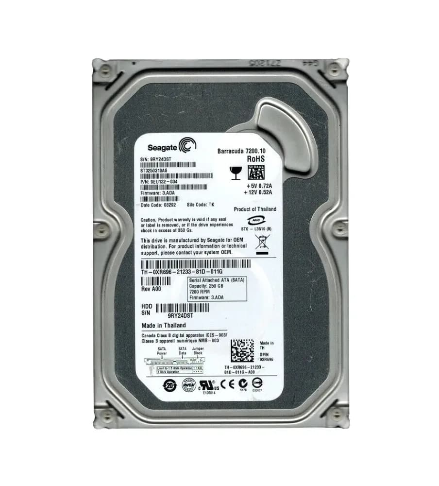 Seagate 9EU132-034 250GB 3Gb/s SATA