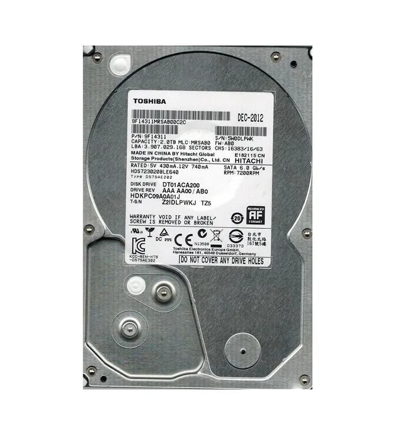 Hitachi 9F14311 2TB 6Gb/s SATA